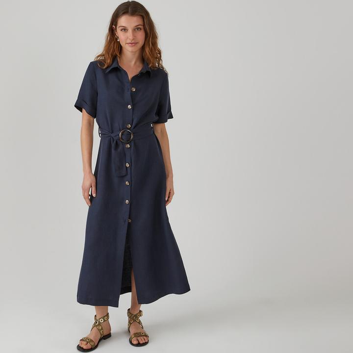 Produktbild La Redoute Collections Hemdblusenkleid Signature (40)