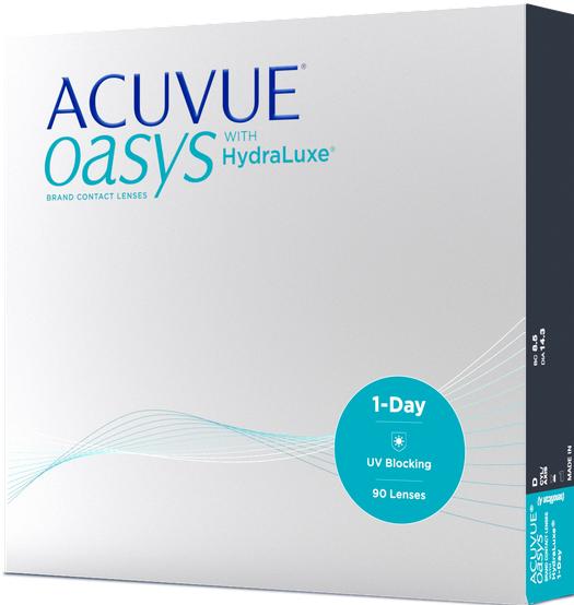 Produktbild Acuvue Oasys with Hydraluxe (+8, Tageslinse, 90 Stück, Sphärisch)