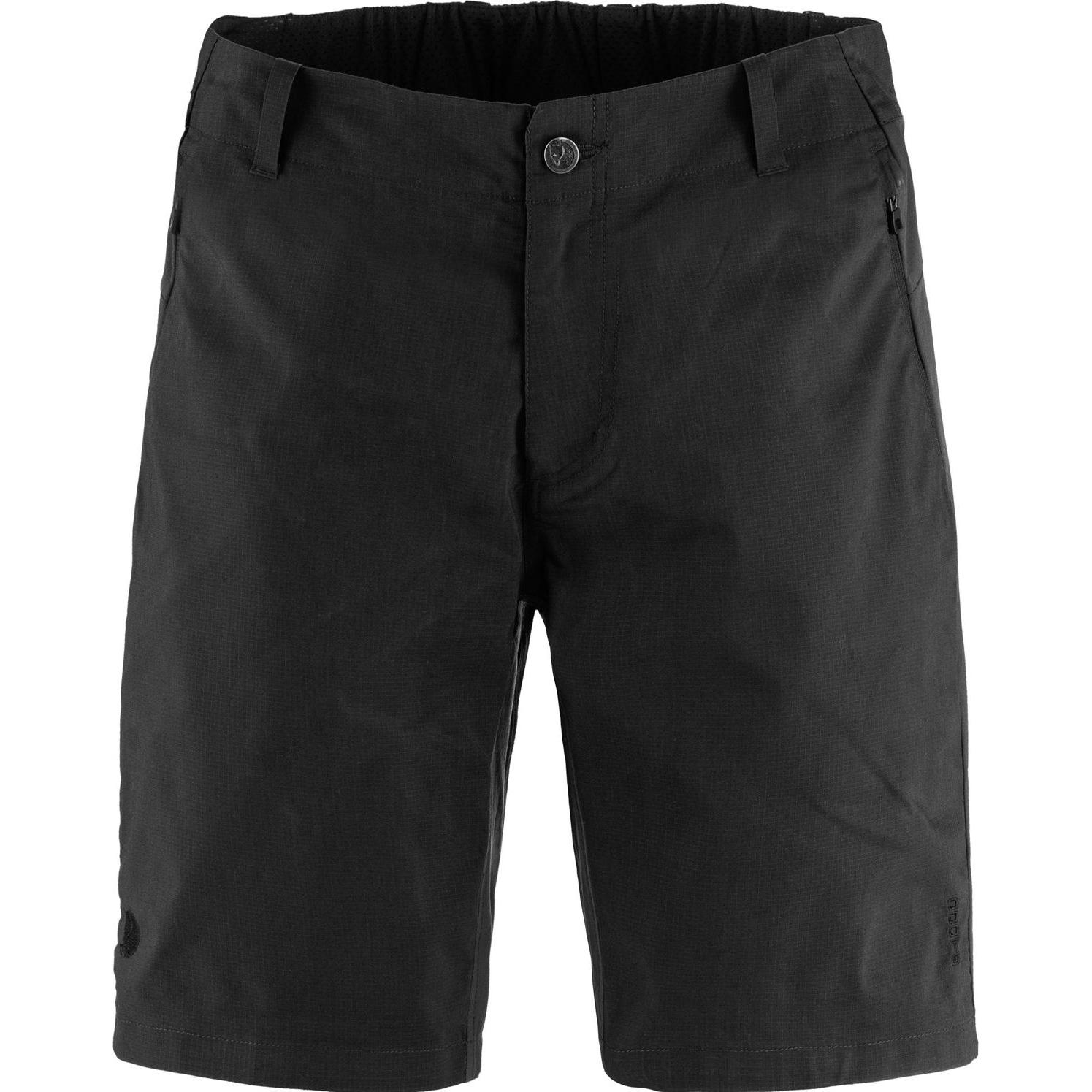 Fjällräven, Herren, Outdoorhose, Hoja Hybrid Shorts (52), Schwarz, 52