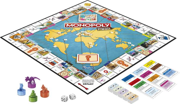Produktbild Monopoly Reise um die Welt (Französisch)