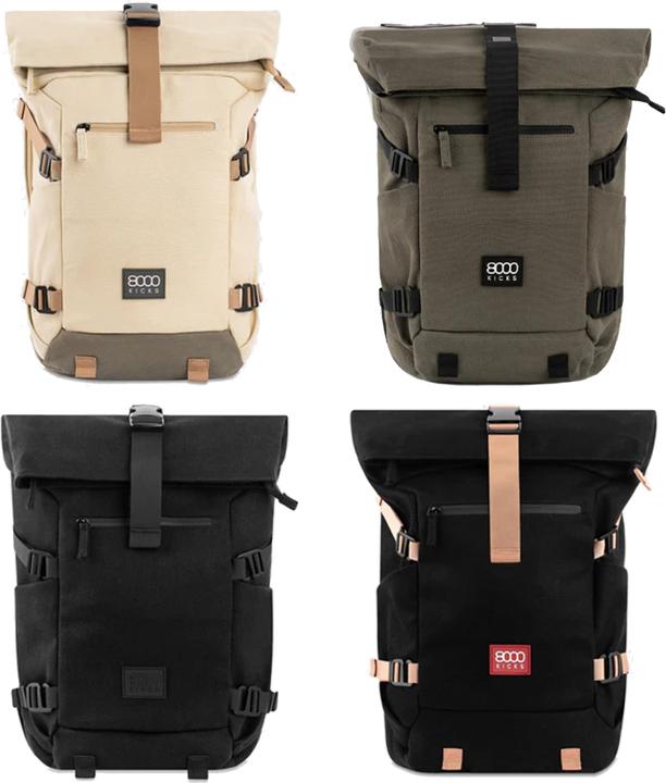 Actual product image 8000kicks 3in1 Hanf-Rucksack Nomade (45 l)