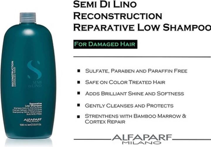 Produktbild Alfaparf Semi Di Lino Reparative (1000 ml, Flüssiges Shampoo)