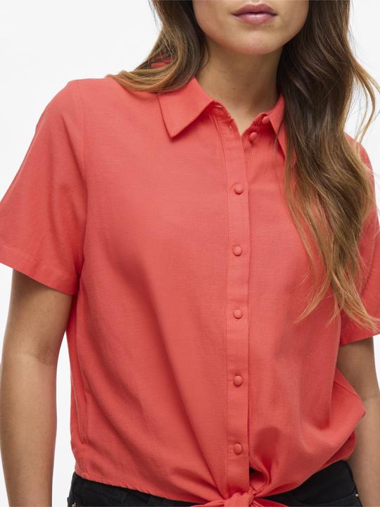 Produktbild Vila Vorn gebundene Kurzarmhemd (44)