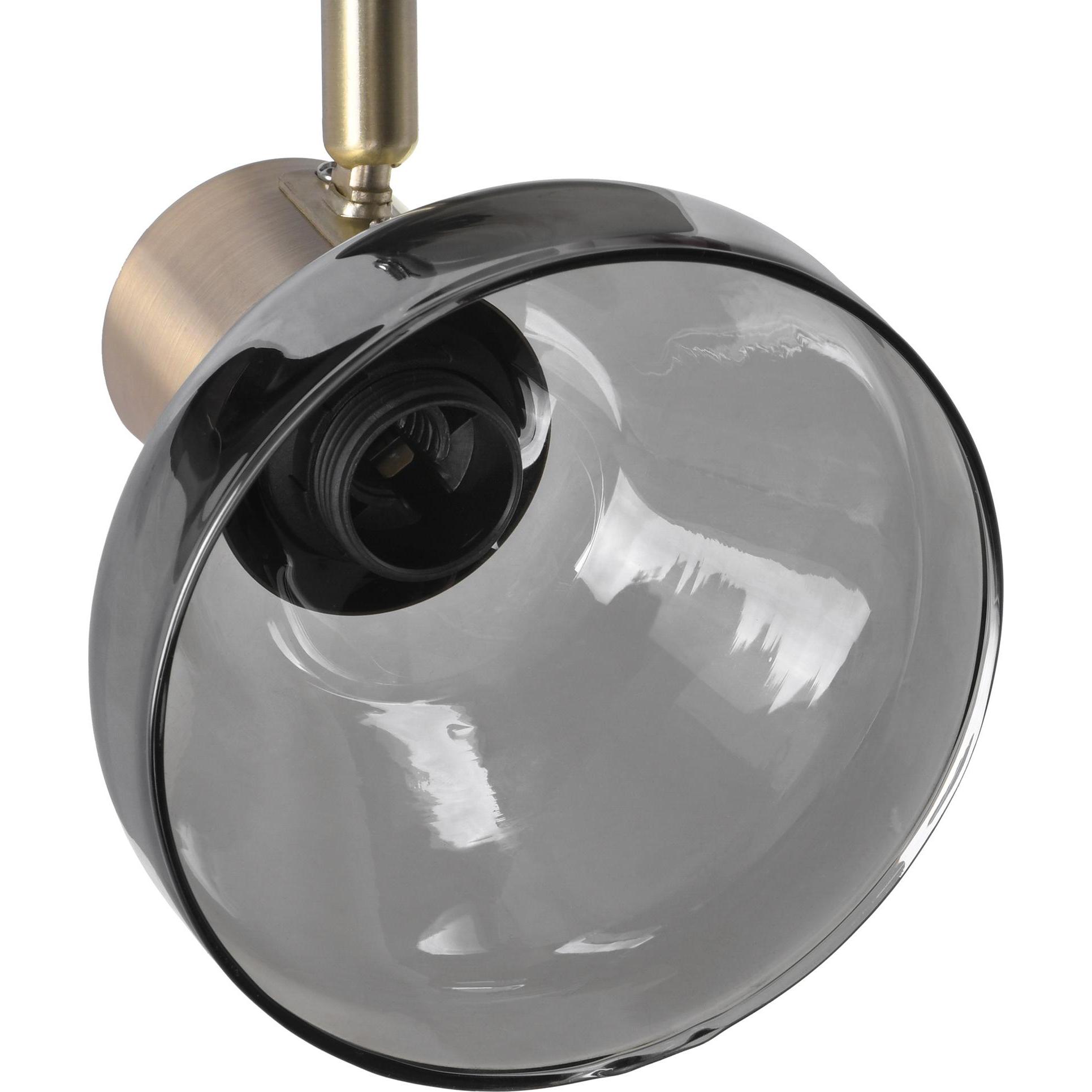 Thumbnail - Activejet, Wandleuchte + Deckenleuchte, LISA double black and gold ceiling wall light strip E14 lamp for living (E14)