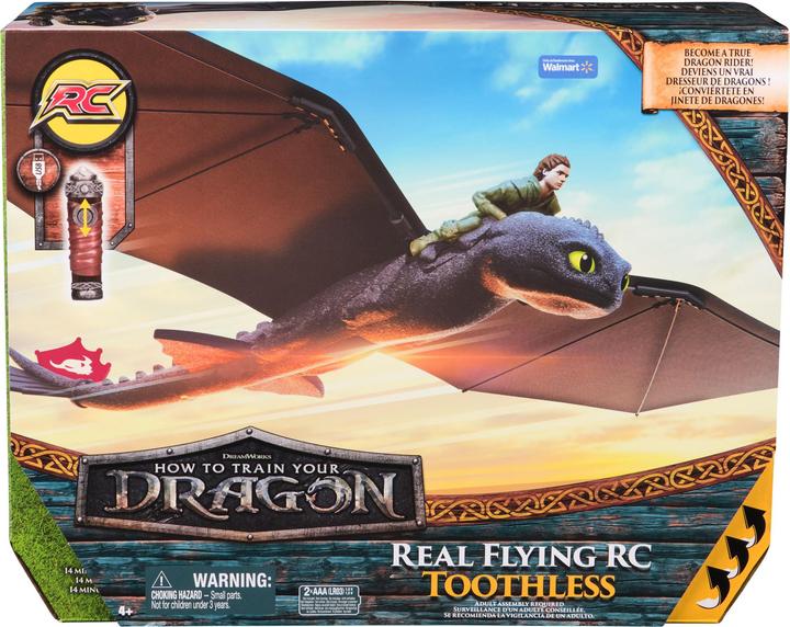 Actual product image DRAGONS Movie RC Real Flying Toothless