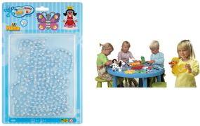 Produktbild Hama Strijkkralenbordjes Maxi - Vlinder en Prinses