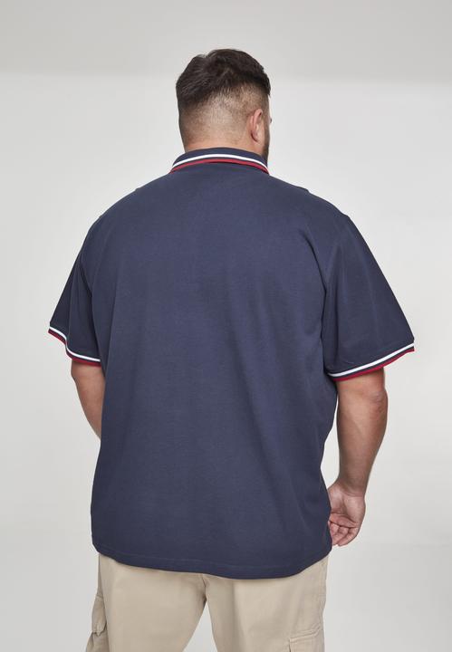 Produktbild Urban Classics Double Stripe Poloshirt (M)