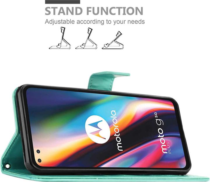 Image du produit Cadorabo Coque pour Huawei P40 LITE 5G / NOVA 7 SE pour Fleur Book (Huawei Nova 7 SE, Huawei P40 Lite 5G)