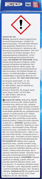 Produktbild dm Denkmit WC-Reiniger Tabs
