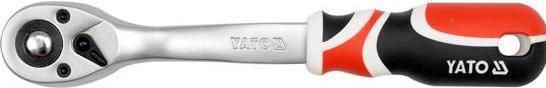 Actual product image Yato Curved Quick Release Ratchet Handle 12 (1/2")