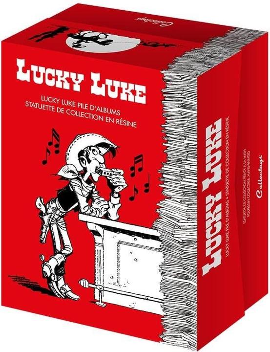 Produktbild Plastoy Lucky Luke: Lucky Luke and Rantanplan Stack of Comics Collector Figure