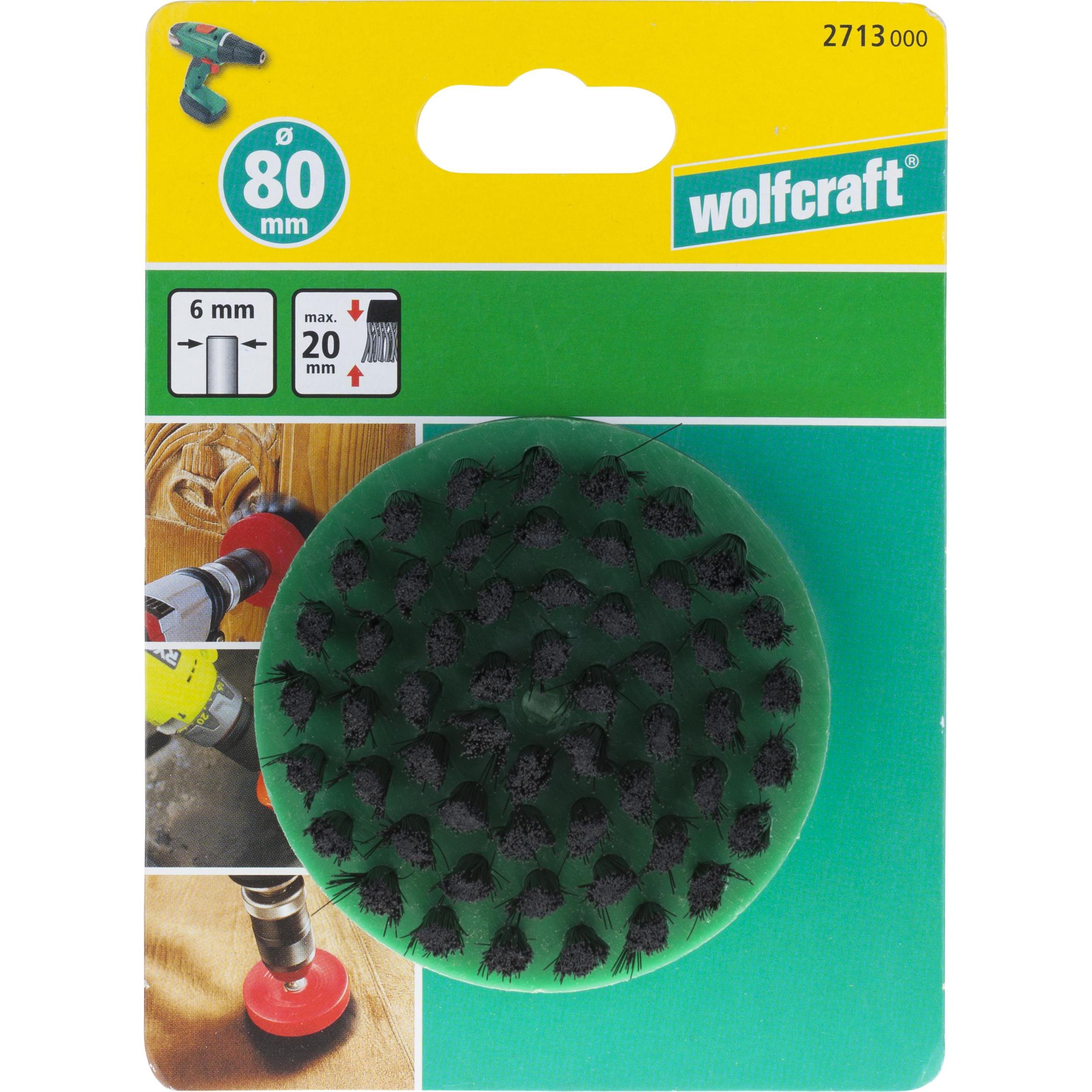 Thumbnail - wolfcraft, Schleifmittel, Polierbürste, Ø 80 mm