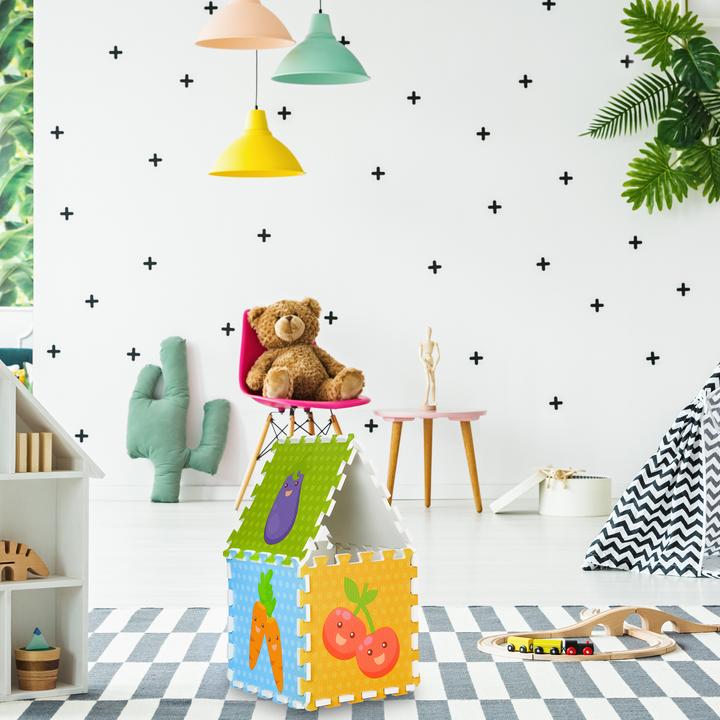 Image du produit Relaxdays Tapis puzzle (30 x 30 x 1 cm)