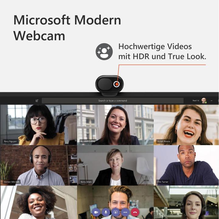 Produktbild Microsoft Modern Webcam (2 Mpx)