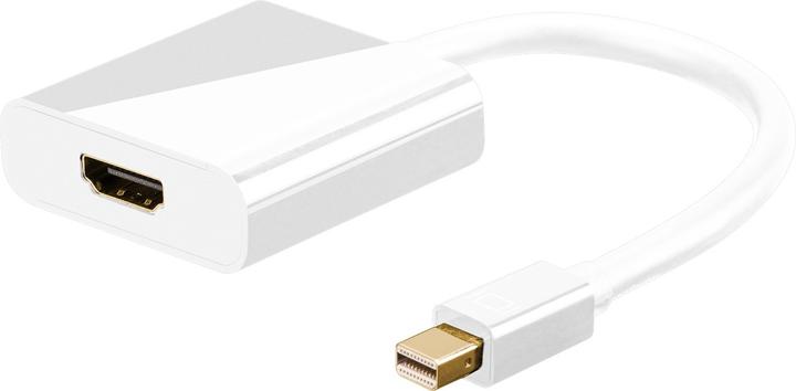 Produktbild Goobay mini DisplayPort zu HDMI Adapterkabel 1.2, Mini DisplayPort-Stecker (HDMI, Mini DP, 10 cm)
