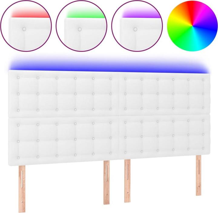 Produktbild vidaXL LED Kopfteil (160 x 5 x 128 cm)