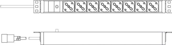 Produktbild Digitus OnLine USV-System, 2000 VA/ 2000 W (2000 VA, 2000 W, Online-Doppelwandler USV)