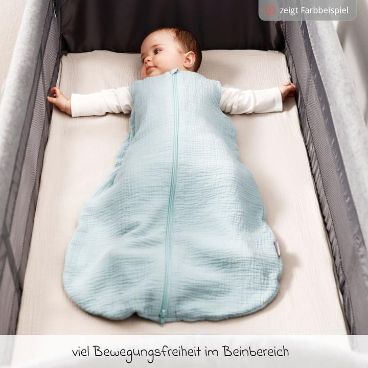 Image du produit La Loona LaLoona Schlafsäcke Sommer-Schlafsack Musselin / Mull - Beige (70 cm, 0,5 TOG, Été)