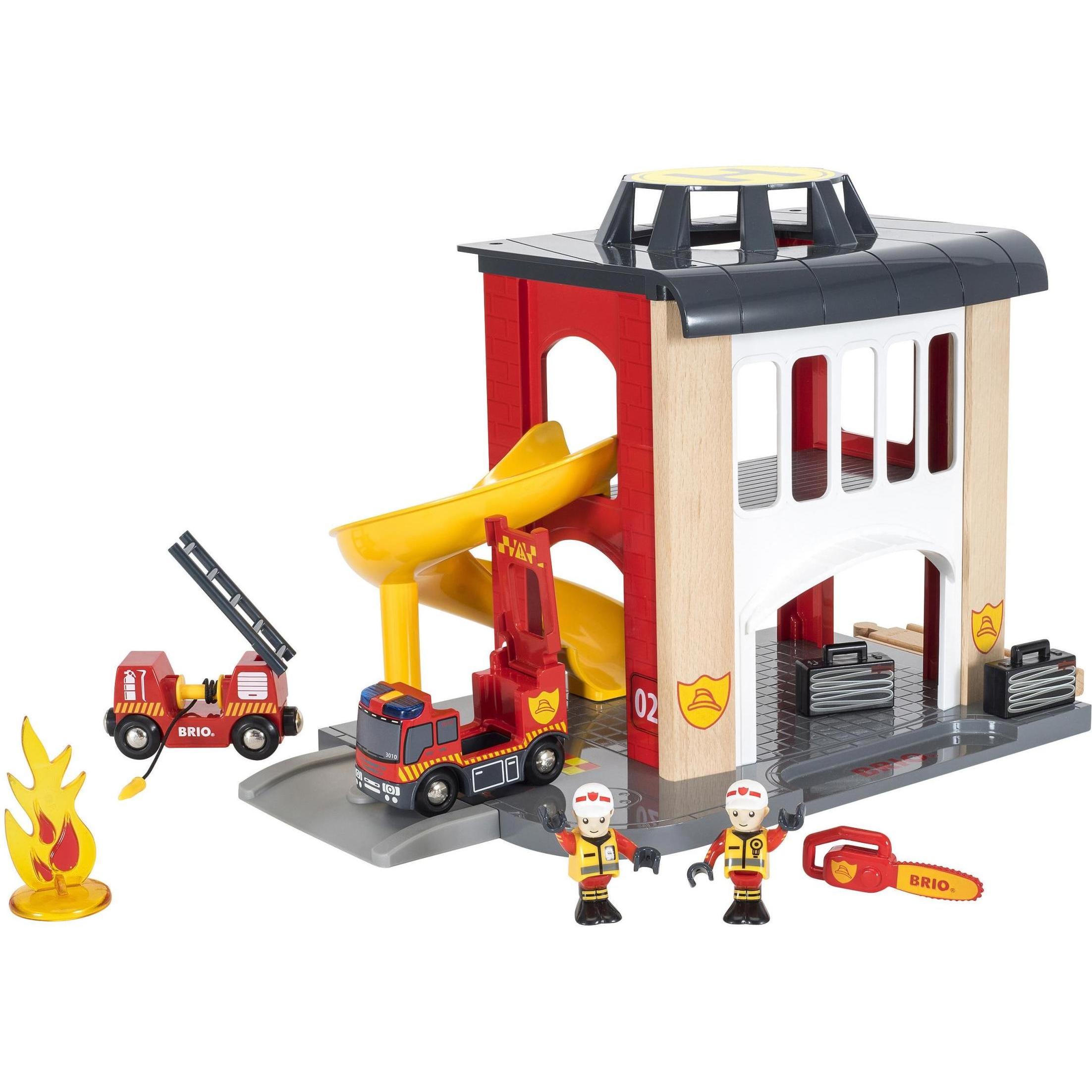 Brio Grosse Feuerwehr-Station