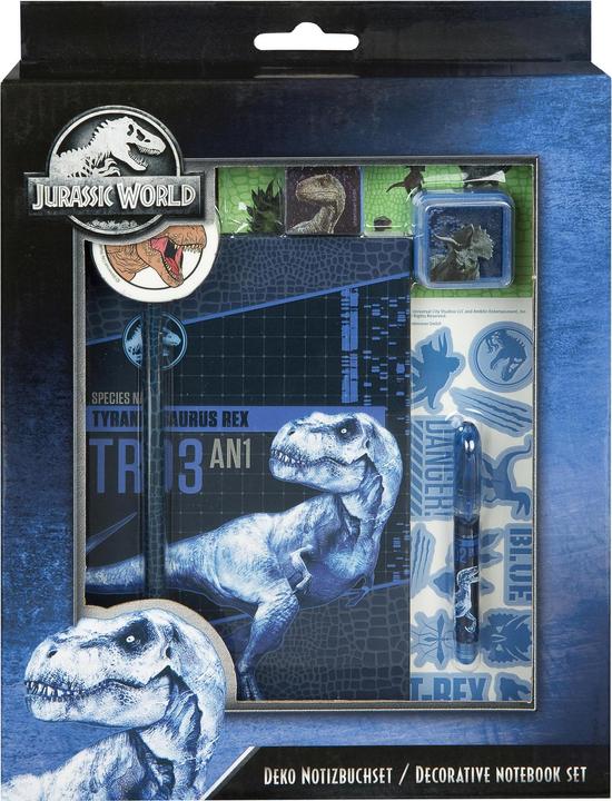 Produktbild Undercover Notizbuch Jurassic World 11.8 x 17.7 cm, Blanko, Blau (11.8 x 17.7 cm, Blanko, Harter Einband)