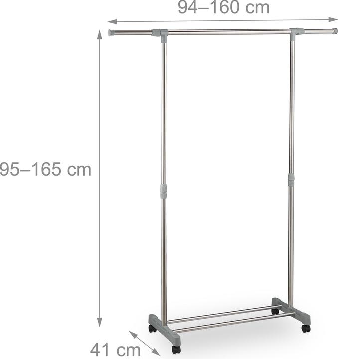 Actual product image Relaxdays Coat rack