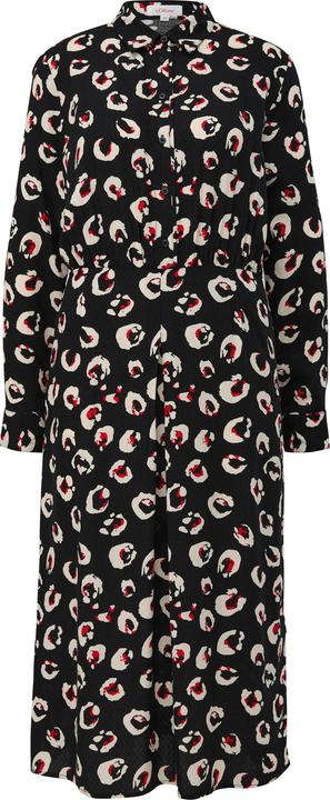 Image du produit s.Oliver Kleid Hemdblusenkleid aus Viskose (48)
