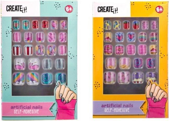 Create It! Snoep Kunstnagels, zelfklevend