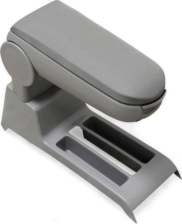 Image du produit Pro-Tec Accoudoir central VW Polo 9N 9N2 9N3 avec compartiment de rangement Textile Gris