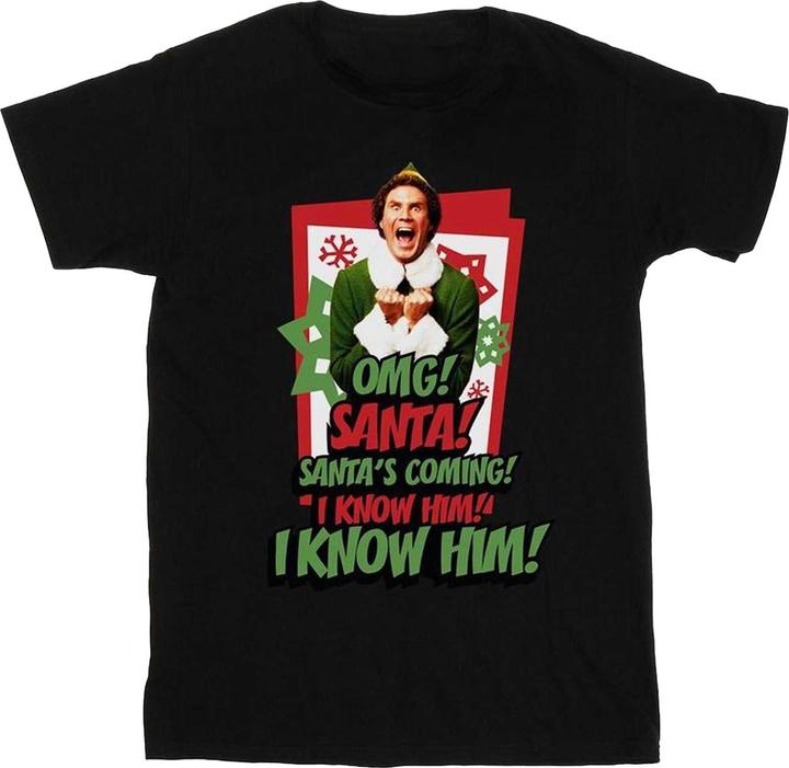 Produktbild Elf Santa Is Coming TShirt (M)