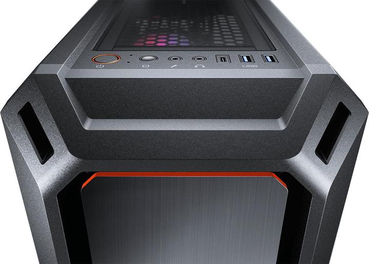 Actual product image Cougar MX440-A RGB - SIDE-PANEL - CABINET - (ATX, mATX, Micro-ITX)