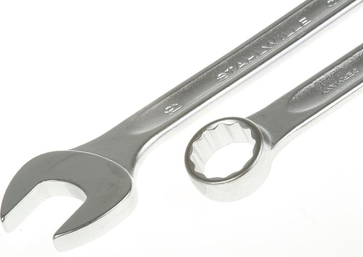Image du produit Stahlwille Jeu de clés à fourche 10 pièces (8 mm, 9 mm, 10 mm, 11 mm, 12 mm, 13 mm, 14 mm, 15 mm, 17 mm, 19 mm)