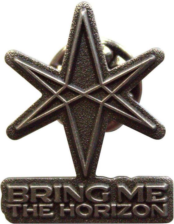 Actual product image Bring Me The Horizon 6 Point Star Badge