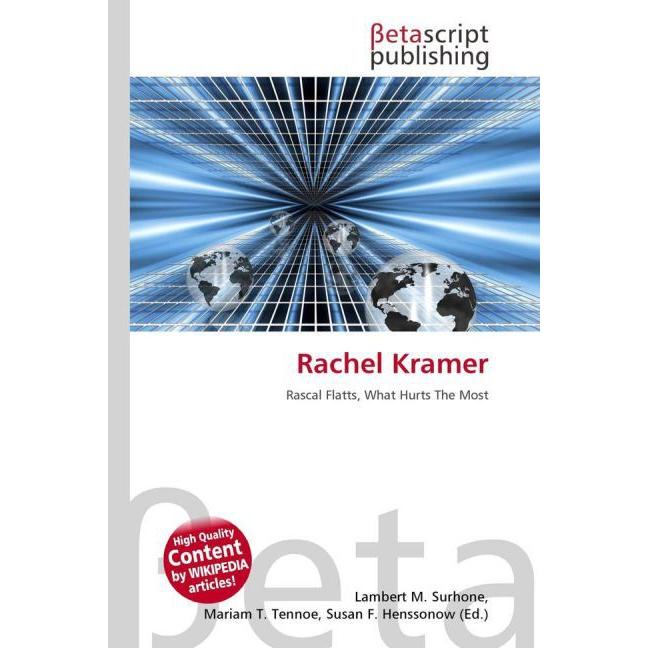 Rachel Kramer, Fachbücher von Susan F. Marseken, Lambert M. Surhone, Miriam T. Timpledon