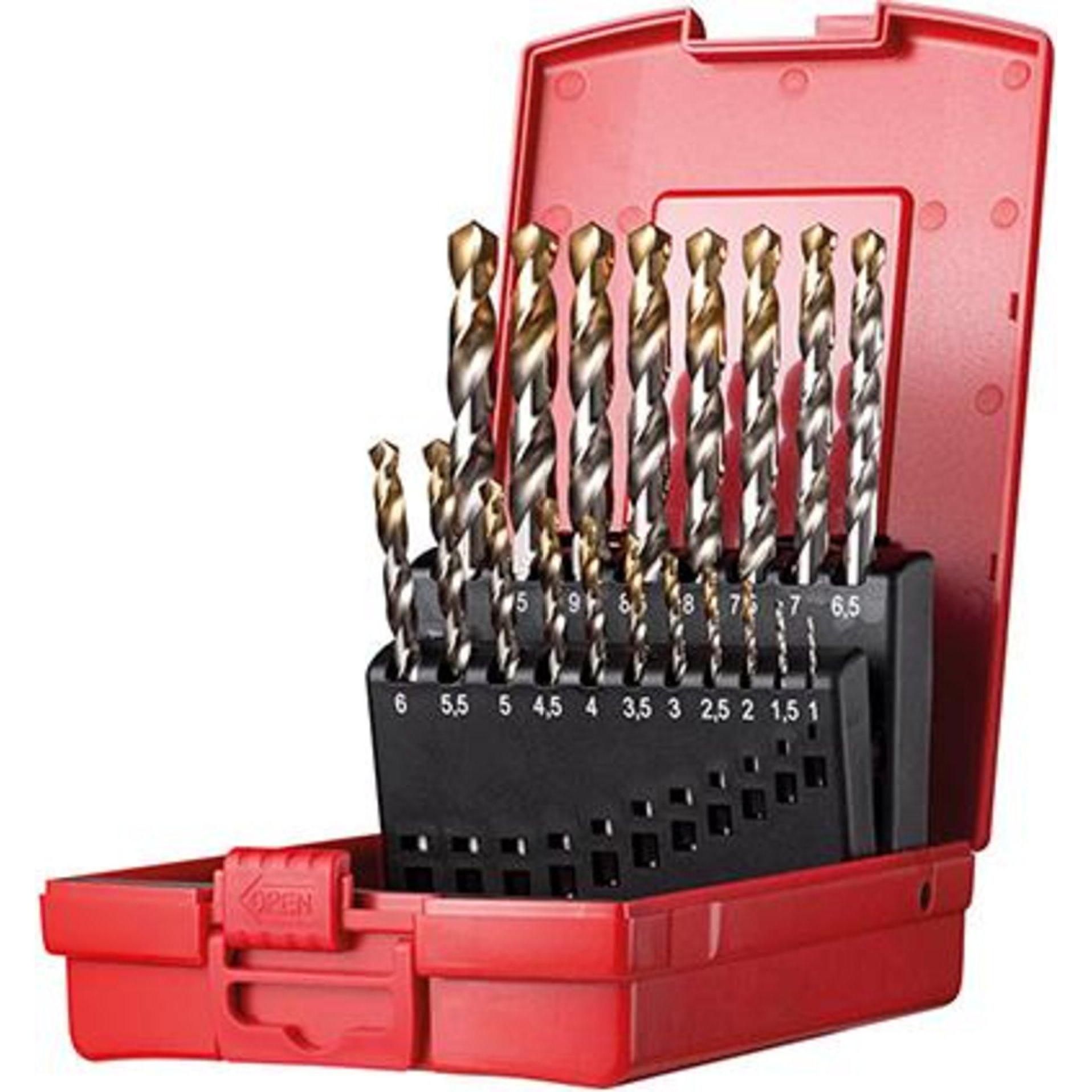 Dormer HSS TiN Coated Jobber Drill Set 1-10mm (Ø1-10mm) (A095201)