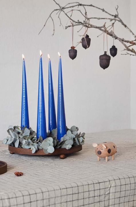 Actual product image OYOY Living Serving tray Inka ø30 x 4.7 cm, Dark brown