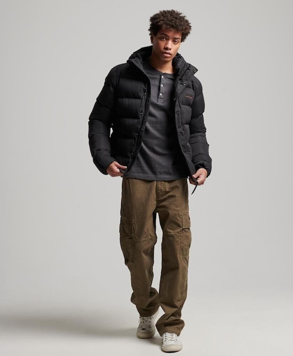 Image du produit Superdry Doudoune à capuche Sports en microfibre (XL)