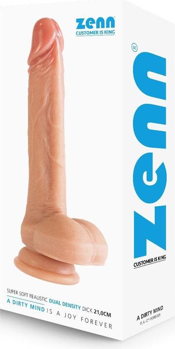 Produktbild Zenn Super Soft Realistic Dual Density Dick 21cm
