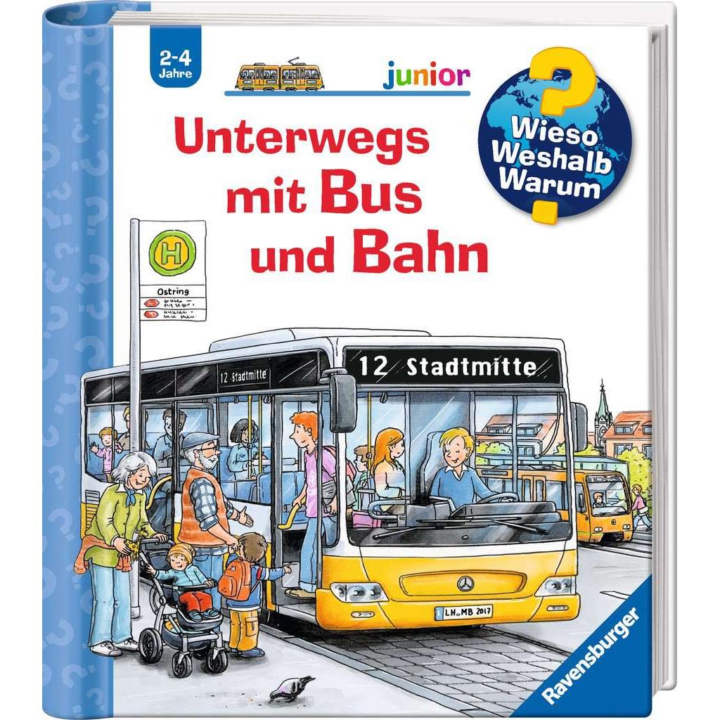 Thumbnail - Unterwegs mit Bus und Bahn, Kinderbücher von Christian Zimmer, Andrea Erne