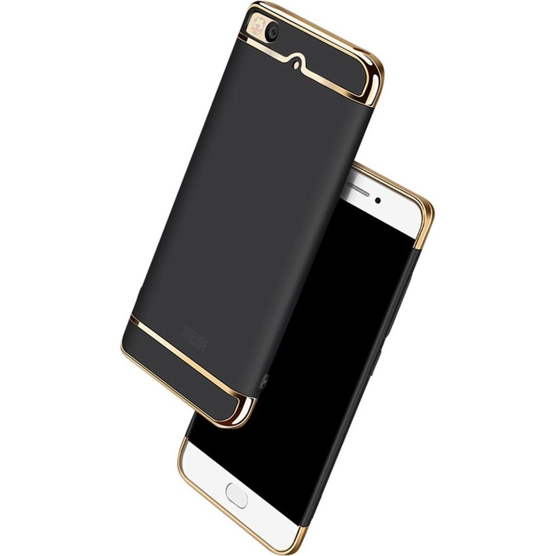 König Design Handy Hülle Schutz Case für Xiaomi Mi 5s Bumper 3 in 1 Cover Chrom Etui Gold Neu (Xiaomi Mi 5s), Smartphone...