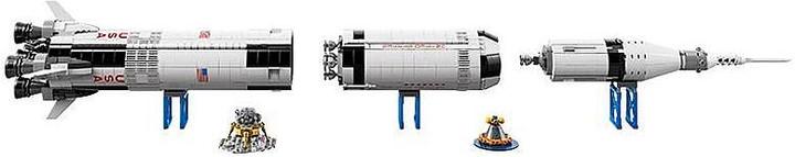 Produktbild LEGO NASA Apollo 11 Saturn V (21309, LEGO Ideas, LEGO Seltene Sets)