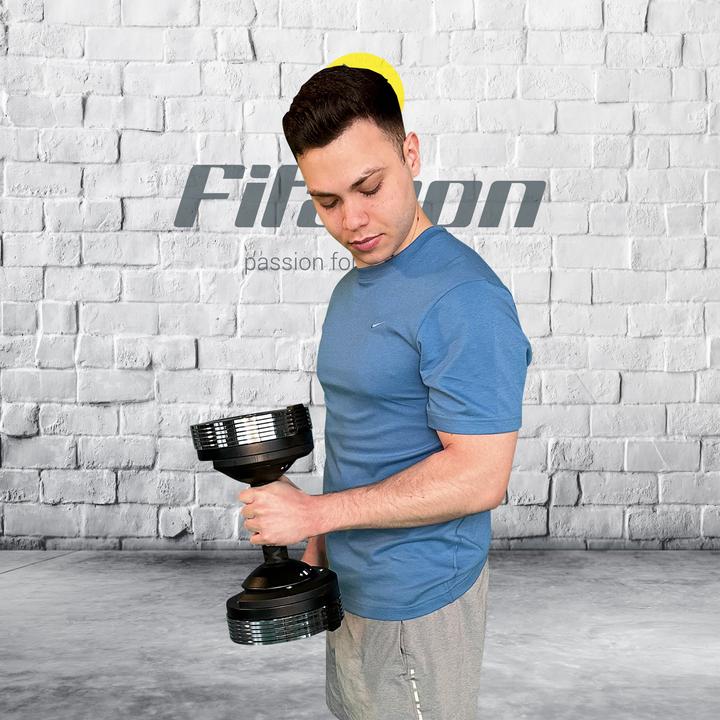 Image du produit Fitagon Haltère court réglable Pro (1 x 3 kg - 32 kg)