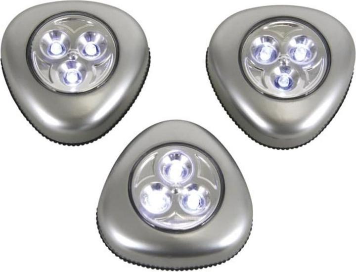 Image du produit Perel LAMPES LED AUTOADHÉSIVES - 3 pcs