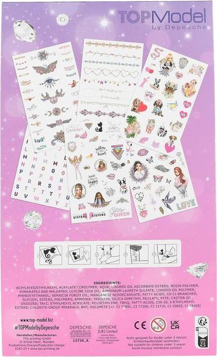 Actual product image Depesche TOPModel - Tattoos - ( 0412720 )