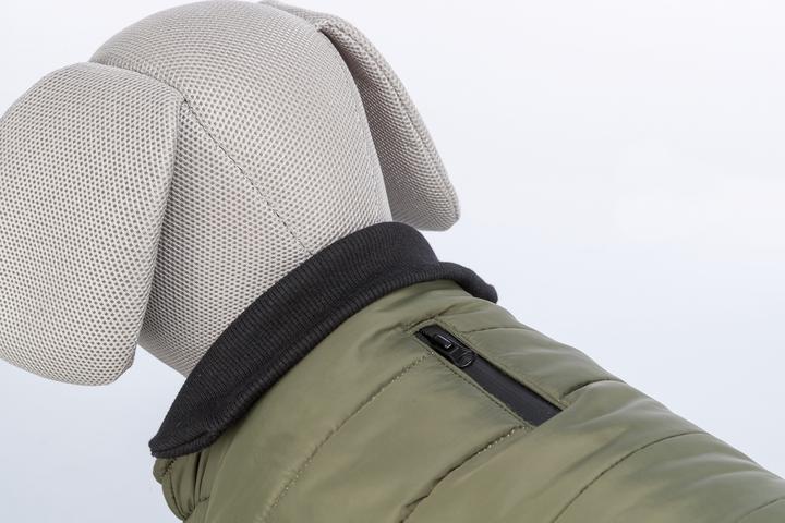 Actual product image Trixie Arlay frakke, XXS: 18 cm, mørkegrøn (XXS, Dog coat)