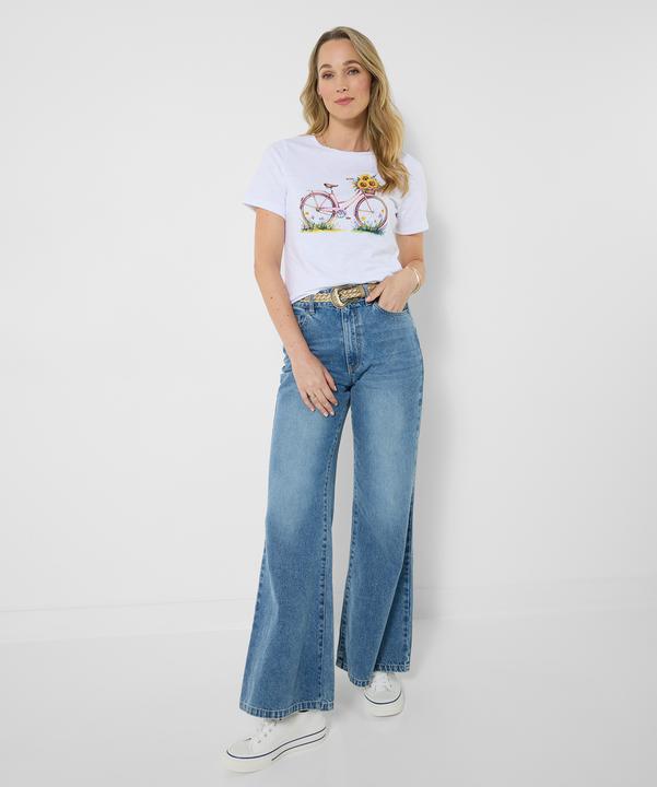 Produktbild Joe Browns Sunflower And Bicycle Graphic Tee (50)