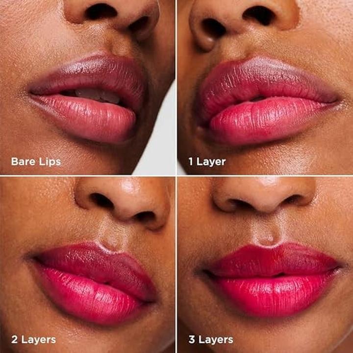 Actual product image Clarins Water Lip Stain - 01 Rose Water Matte (01 Rose Water)
