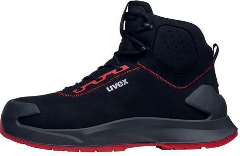 Produktbild Uvex Sports uvex 1 x-craft Stiefel S3L 68043 schwarz, rot Weite 12 Grösse 39 (S3, 39)