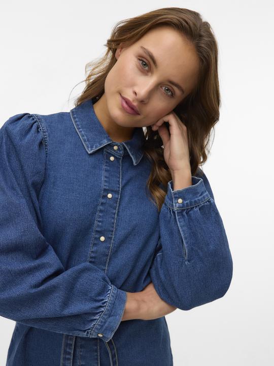 Actual product image Vero Moda VMKAMILLE Kurzes Kleid Jeanskleid (XL)