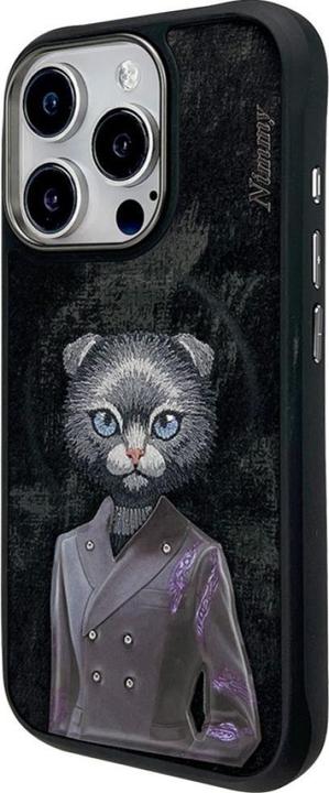 Actual product image Nimmy Etui Magnetic fashion cute pet MagSafe do iPhone 16 Pro Max czarny (Apple iPhone 16 Pro Max)