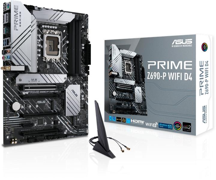 Immagine prodotto ASUS Prime Z690-P Wifi (LGA 1700, Intel Z690 (DDR4), ATX)